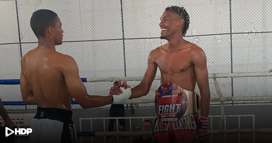 Cristian Carvalho conquista cinturão profissional em São Sebastião e leva o nome de Terra Nova ao topo do Kickboxing